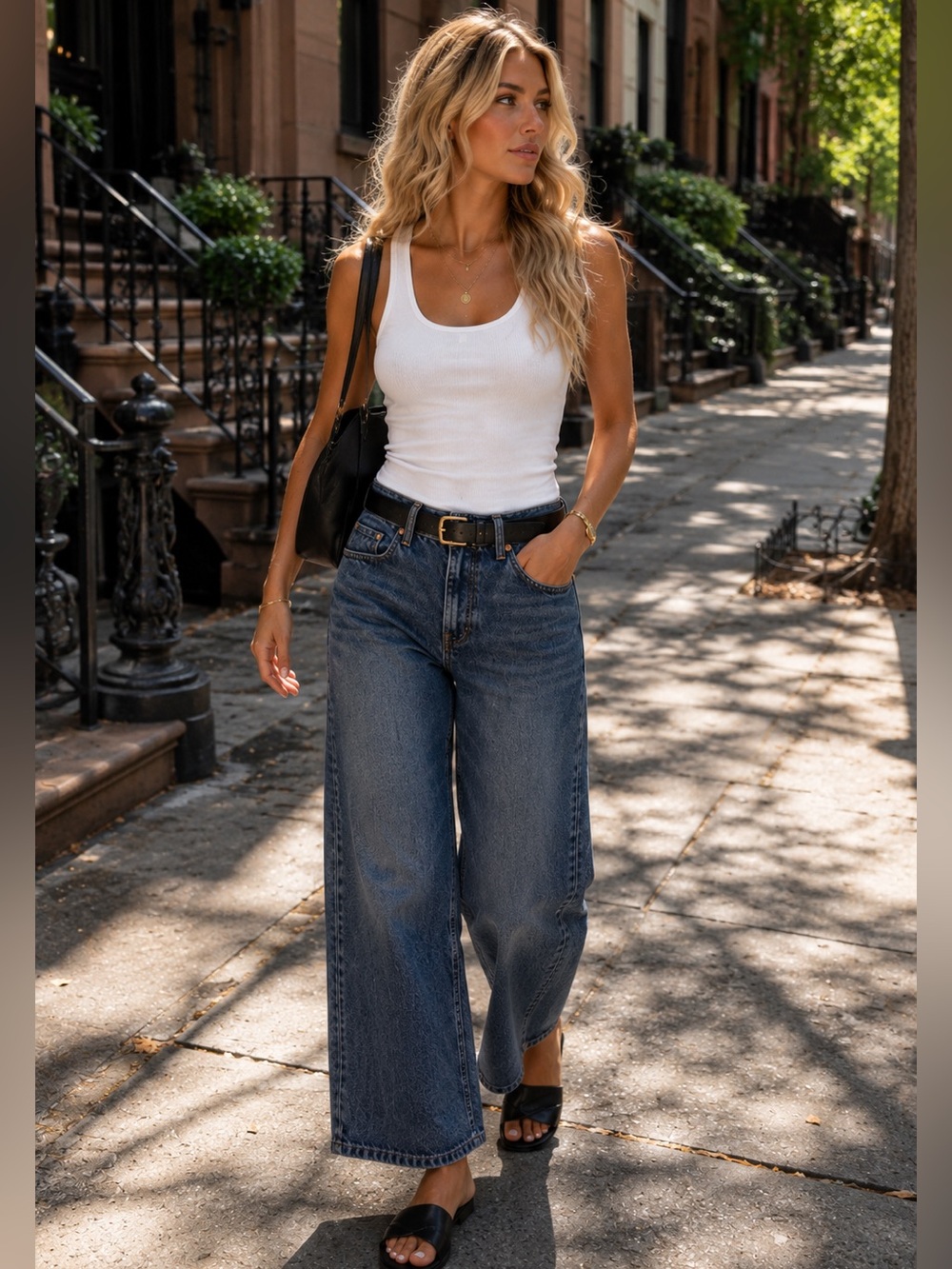 Levi’s Low Loose Jeans 28x26 Medium Wash Wide Leg Denim